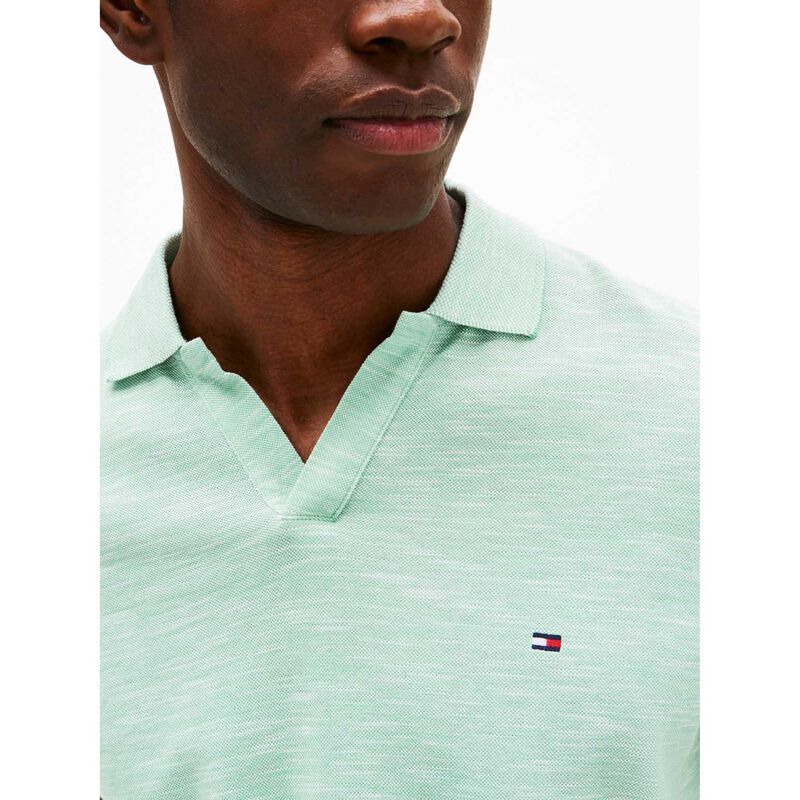 Tommy Hilfiger Regular Fit Textured Oxford Polo Shirt image number 2